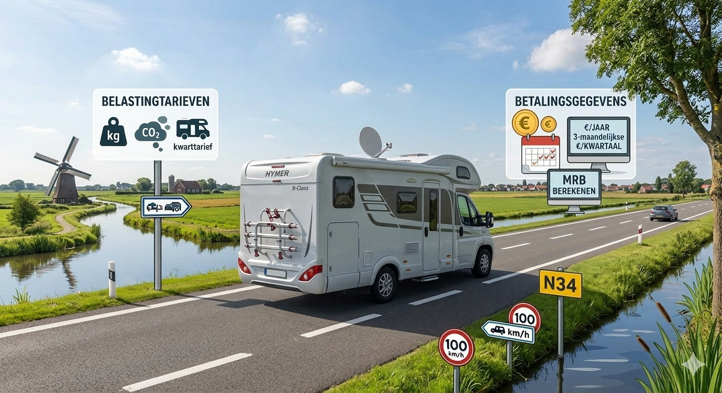 Wegenbelasting camper: wat betaal je en waar hangt het van af?